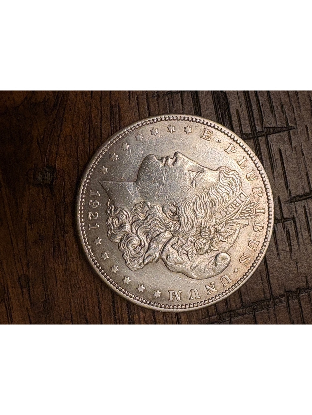 1921 Morgan Silver Dollar Coin